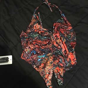 Colorful Halter Top